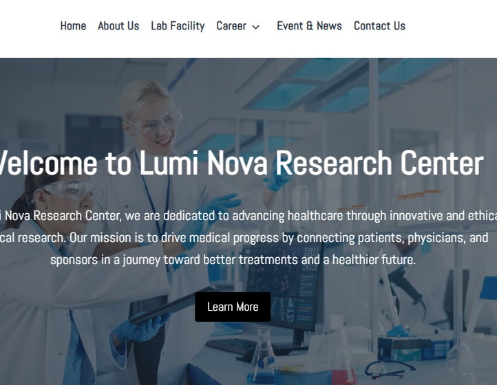 LumiNova Website